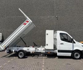 ② MERCEDES-BENZ SPRINTER 319 KIPPER V6 - AUTOMAAT - A/C — CAMIONNETTES & UTILITAIRES — 2EMEMAIN