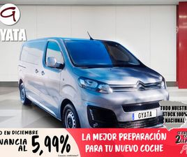 CITROEN JUMPY FURGON Ë-JUMPY 75 KWH TALLA M CLUB 100 KW (136 CV)