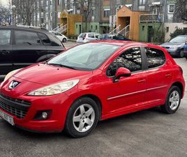 PEUGEOT 207 PEUGEOT 207 1.4 VTI SPORT – 2011. GOD 153TKM– REG DO 09/2026, 2011 GOD.