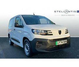 PEUGEOT PARTNER E-PARTNER 800 52KWH PROFESSIONAL STANDARD PANEL VAN AUTO SWB