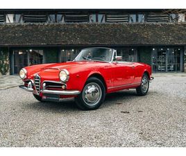 1963 ALFA ROMEO GIULIA - GIULIA SPIDER 1600