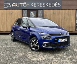 CITROEN C4 SPACETOURER GRAND1.2 PURETECH FEEL S&S EAT8 E6.2 KLÍMA TEMPOMAT NAVI VONÓHOROG BLUETOOTH AKÁR 3 ÉV GARANCIA