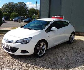 VAUXHALL ASTRA GTC 1.4 I TURBO SPORT WHITE MANUAL PETROL 2016