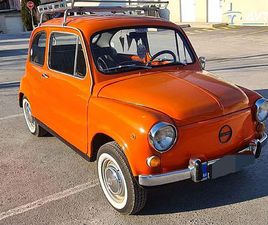 ZASTAVA 750 LUXE. USNJE. STREŠNI PRTLJAŽNJIK. KLJUKA