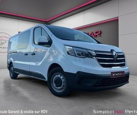 RENAULT TRAFIC CABINE RENAULT TRAFIC CABINE APPROFONDIE L2H1 3000 KG BLUE DCI 150 EDC GRAND CONFORT TVA RÉCUPÉRABLE CABINE APPROFONDIE ATTELAGE...