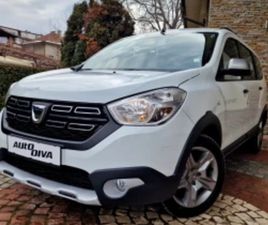 DACIA LODGY STEPWAY DACIA LODGY STEPWAY 1.5DCI* 6СК* КАМЕРА* НАВИ* 40000КМ ≫ 2022 • 26 999 ЛВ. • ID