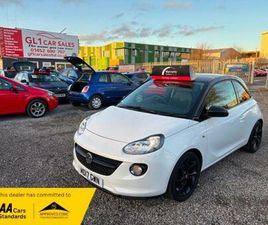 VAUXHALL ADAM ENERGISED+LED SCREEN+ 2 KEYS + BLUETOOTH +09/26 MOT + LOW INSURANC