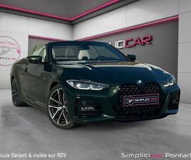 BMW SERIE 4 CABRIO 420 BMW SERIE 4 CABRIOLET G23 420D 190 CH BVA8 M SPORT GARANTIE 12 MOIS MINIMUM