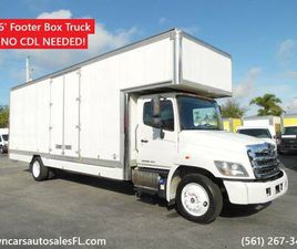 2019 HINO 268 MOVING DIESEL BOX TRUCK W/ATTIC MOVER BOX TRUCK