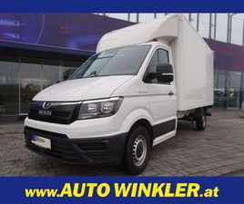 MAN TRUCK MAN TGE MAN TGE KOFFERAUFBAU BOX 3.140 TRANSPORTER / KASTENWAGEN