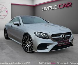 MERCEDES CLASSE E COUPE E 200 MERCEDES CLASSE E COUPE FASCINATION 200 9G-TRONIC / CUIR CHAUFFANT / TOIT NOIR / JANTES BI-TON