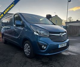 VAUXHALL VIVARO 1.6CDTI 2900 SPORTIVE P/V 5DR L2H1 VERY FINE EXAMPLE, 6 SERVICES