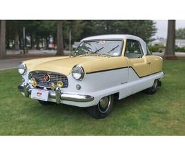 1958 NASH METROPOLITAN JAUNE MANUEL, 4 VITESSES CONDUITE...