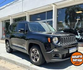 RENEGADE 1.8 NAFTA MANUAL SPORT AÑO 2016 IMPECABLE! FINANCIA BCO. SANTANDER. ACÉRCATE A ORIO HNOS, SAN GENARO, CONCESIONARIO OFICIAL JMC, ISUZU, KAMA CAMIONES
