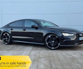 AUDI A7 SPORTBACK 3.0 TDI V6 BLACK EDITION SPORTBACK S TRONIC QUATTRO EURO 6 (START/STOP) 5DR