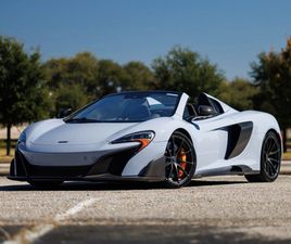 MC LAREN 675LT SPIDER 2016 MCLAREN 675LT SPIDER CARBON FIBER EXTERIOR PKG NOSE LIFT TONS OF