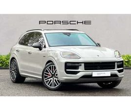 PORSCHE CAYENNE TURBO TURBO E-HYBRID 5DR TIPTRONIC S