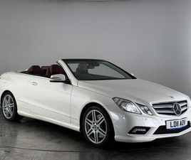 2011 (11) - 5.5 E500 V8 SPORT CABRIOLET G-TRONIC EURO 5 2DR