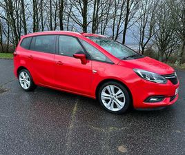 VAUXHALL ZAFIRA 1.4I TURBO SRI NAV EURO 6 5DR