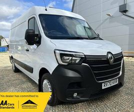 RENAULT MASTER 2021 (70) RENAULT MASTER 2.3 FWD MM35 DCI 135 BUSINESS MWB AIR CON SAT NAV
