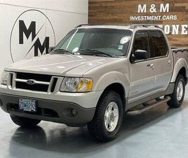 2002 FORD EXPLORER SPORT TRAC CREW CAB PICKUP 4X4 / 6CYL / 1-OWNER / 94K MILES