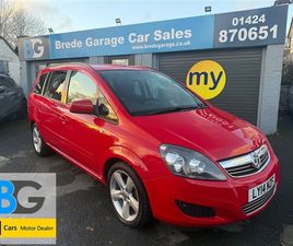 VAUXHALL ZAFIRA 1.8 16V EXCLUSIV MPV 5DR PETROL MANUAL EURO 5 (120 PS)