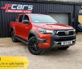 TOYOTA HILUX DOUBLE CABINE TOYOTA HILUX 2.8 D-4D INVINCIBLE X AUTO 4WD EURO 6 (START/STOP) 4DR 2021