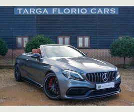 MERCEDES CLASSE C CABRIOLET C 63 S AMG 4.0 C63 V8 BITURBO AMG S (PREMIUM PLUS) CABRIOLET SPDS MCT EURO 6 (START/STOP) 2DR