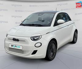 FIAT 500 E 118CH ICONE TPANO CARPLAY D'OCCASION - HESS AUTOMOBILE