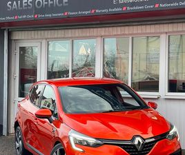 RENAULT CLIO 2022 - 1.0 TCE RS LINE HATCHBACK 5DR PETROL MANUAL EURO 6 (START/STOP) (90 PS)