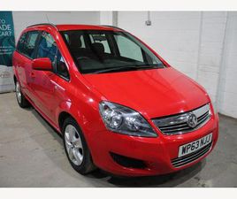 VAUXHALL ZAFIRA 1.6 16V EXCLUSIV EURO 5 5DR