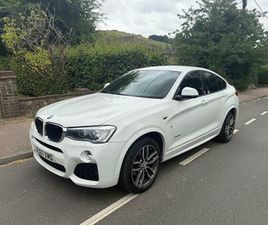 BMW X4 XDRIVE 20D 2.0 20D M SPORT AUTO XDRIVE EURO 6 (START/STOP) 5DR