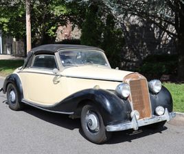 MERCEDES TYPE 170 CABRIOLET S 1950 MERCEDES-BENZ 170S