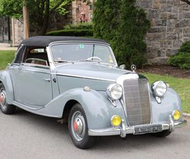 MERCEDES TYPE 170 CABRIOLET S 1951 MERCEDES-BENZ 170S