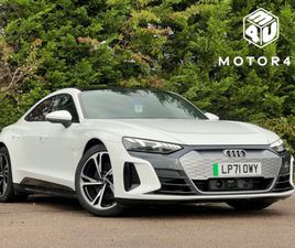AUDI E-TRON GT 2022 - E-TRON GT QUATTRO BASE 4D 523 BHP 1 OWNER FROM NEW|VAT QUALIFYING 4-DOOR