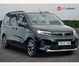 VAUXHALL COMBO 52KWH ULTIMATE XL MPV AUTO 5DR (7.4KW CHARGER)