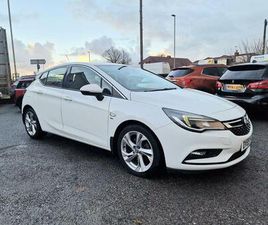 VAUXHALL ASTRA 1.6I TURBO SRI EURO 6 (START/STOP) 5DR