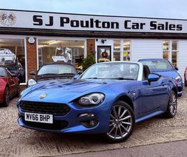 FIAT 124 SPIDER FIAT 124 1.4 124 SPIDER 1.4 MULTIAIR TURBO 140HP LUSSO 2016