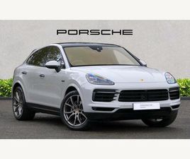 PORSCHE CAYENNE COUPE 3.0 V6 E-HYBRID 17.9KWH TIPTRONICS 4WD EURO 6 (START/STOP) 5DR (7.2KW CHARGER)