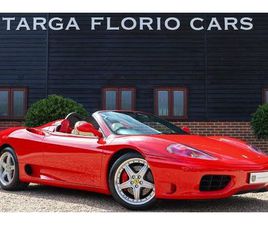 FERRARI 360 MODENA SPIDER FERRARI 360 SPIDER 3.6 F1