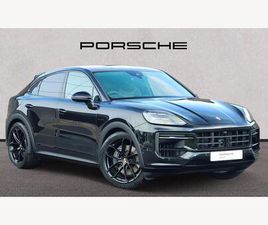 PORSCHE CAYENNE COUPE 3.0 V6 E-HYBRID 25.9KWH BLACK EDITION TIPTRONICS 4WD EURO 6 (START/STOP) 5DR