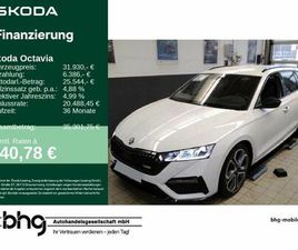 SKODA OCTAVIA COMBI RS 2.0 TSI DSG OCT.