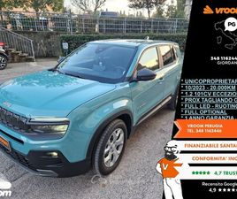 JEEP AVENGER AVENGER 1.2 TURBO SUMMIT