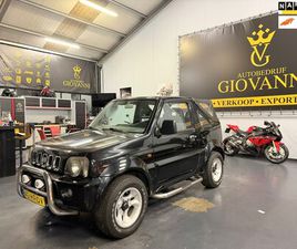 SUZUKI JIMNY CABRIOLET SUZUKI JIMNY - 1.3 JLX CABRIO INRUIL MOGELIJK