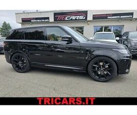 LAND ROVER RANGE ROVER SPORT 5.0 V8 SUPERCHARGED 575 CV SVR IVA ESPOSTA PERMUTE