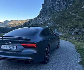 AUDI A7 SPORTBACK RS7 AUDI RS7 VOLLAUSTATTUNG ORIGINAL AUDI MATT GRAU LACK CANTON GRISONS - TUTTI.CH