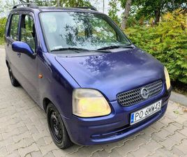 OPEL AGILA OPEL AGILA 2000R 1.2 BENZYNA POZNAŃ GRUNWALD • OLX.PL