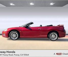 MITSUBISHI ECLIPSE SPYDER USED 2002 MITSUBISHI ECLIPSE SPYDER GT