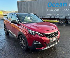 PEUGEOT 3008 1.2 PURETECH GT LINE EURO 6 (START/STOP) 5DR