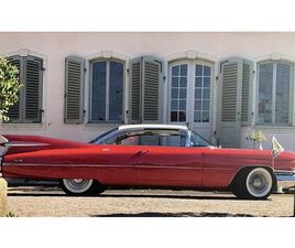 CADILLAC COUPE DE VILLE 1959 CADILLAC COUPE DE VILLE ROUGE AUTOMATIQUE, 4 VITESSE...